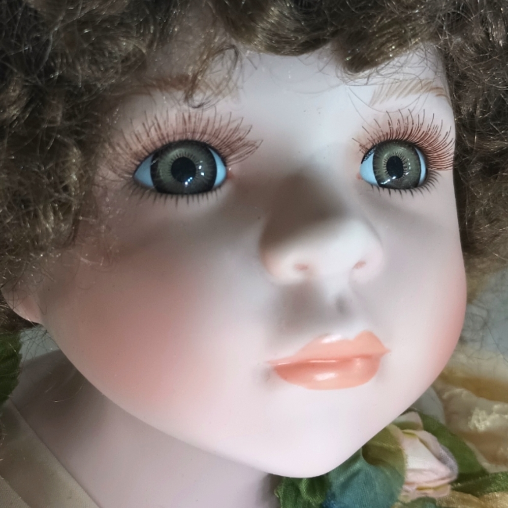 Geppeddo Collector Numbered Series Bisque Porcelain Doll Fairy Jasmine - Picture 10 of 14